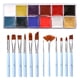 thumbnail image 5 of Paleta Portátil Profesional De La Pintura Al óleo De La Pintura Del Cuerpo De La Cara Para Halloween, 5 of 5