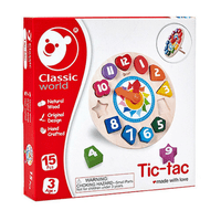 Classic World Mi Primer Reloj Madera