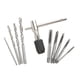 thumbnail image 5 of de llaves de grifo y brocas helicoidales, herramienta manual de enchufe métrico de rosca de tornillo de , llave de grifo con en T, 10 piezas, 5 of 5