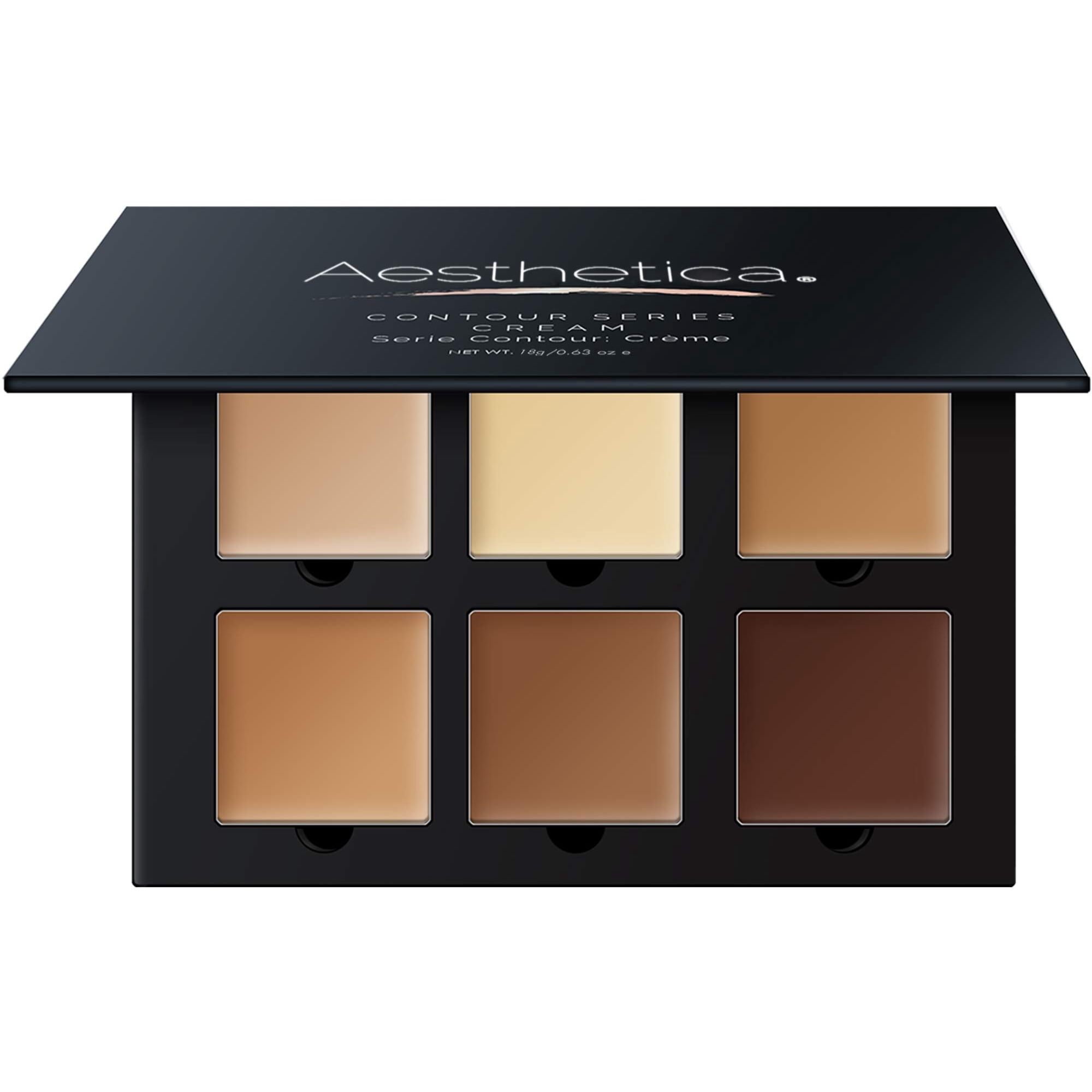 Kit De Maquillaje Aesthetica Cosmetics Cream Contour & Highlight