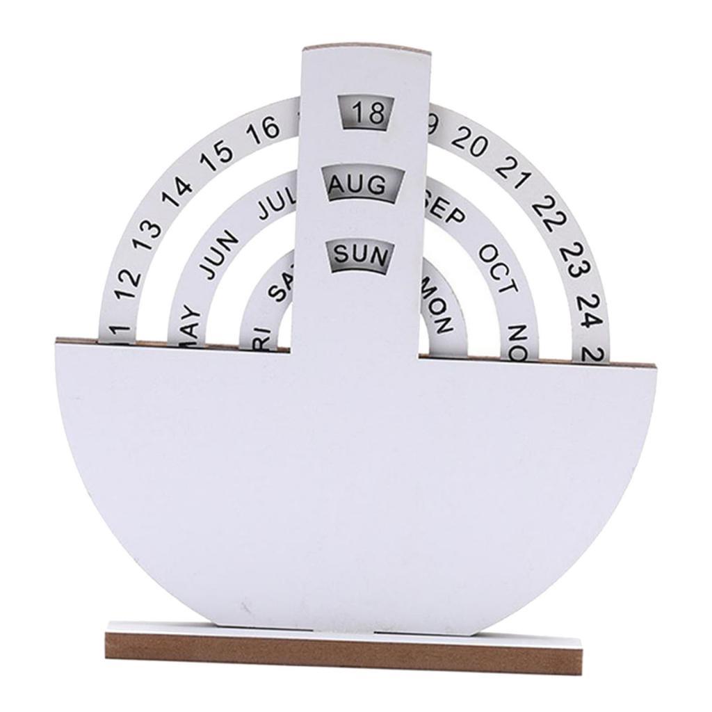 Bothyi - Calendario Giratorio, Pintura Artística, Bricolaje, Estatua, Decoración, Calendario De Escritorio Giratorio, Semicírculo