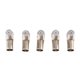 thumbnail image 4 of 5 Piezas F Hembra A TV RF Conector De ángulo Macho Adaptador De Cable Coaxial, 4 of 5