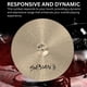 thumbnail image 3 of Ride Cymbal Sabian Stratus 22 B20 con acabado natural en bronce, 3 of 7