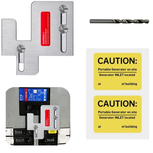 Kit de enclavamiento para generador Eaton Cutler Hammer serie BR 150-200 A
