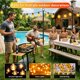 thumbnail image 3 of Postes para Luces de Cadena AHRLHR 3 m – Pack de 10 Ajustables, 3 of 7
