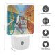 thumbnail image 2 of Pepper Ann Luz nocturna LED con sensor de anochecer a amanecer para dormitorio, baño, pasillo, escaleras - Lámpara LED nocturna de enchufe, 0.5W - 1 pieza, 2 of 6