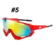 thumbnail image 1 of Lentes de Ciclismo Deportivos Rojo Multicolor, 1 of 1