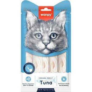 Wanpy - Snack Gato Creamy Tuna (Cremoso De Atún ) 70Gr