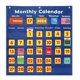 thumbnail image 1 of Calendario Mensual y de Clima Mewise 78 cm – Tabla de Bolsillo Azul, 1 of 7