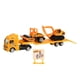 thumbnail image 3 of Niñas Niños Grúa Remolque Remolque Juguete Juguetes Educativos Coche Transportador Juguete Amarillo, 3 of 5