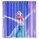 thumbnail image 1 of Cortina de ducha Frozen, juego de cortina de baño con ganchos, tamaño 66 x 72 pulgadas, 1 of 3
