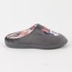 thumbnail image 1 of Pantufla Mujer Gris Oscuro Cara Feliz Minnie Disney, 1 of 4