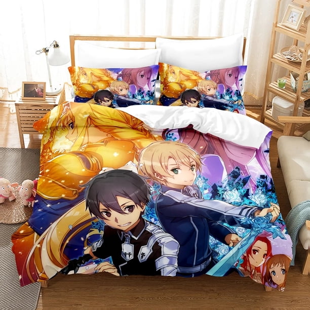 Sword God Domain Bedding Sets Duvet Cover Set With Pillowcase Full Bedclothes Duvet Cover Bed Sheets