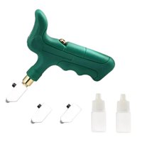 Magideal - Herramienta De Corte De De De Cerámica 2 En Un, De De Deslizante, Herramienta De Corte De Construcción Portátil, Juego De Cortador De Vidrio