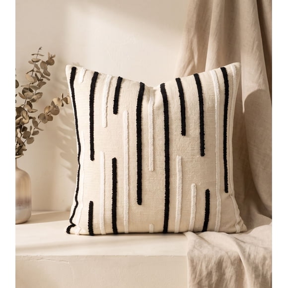 2 Fundas Cojín Tufting 45x45 cm Decorativo - Colección Bauhaus Modelo Praga