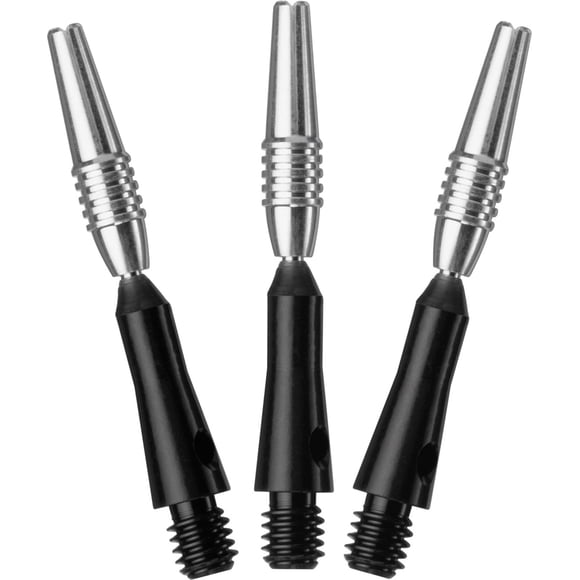 Pantalones cortos de aluminio Dart Shaft Viper Spinster (SH) negros, paquete de 3