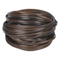 Magideal - Kit De Reparación De Mimbre Suministros De Reparación De Mimbre Material De Ratán Plástico Para Reparación De Patio Muebles De Mimbre Plano Reparación , Marrón Claro