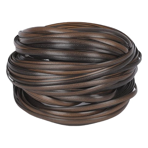 Magideal - Kit De Reparación De Mimbre Suministros De Reparación De Mimbre Material De Ratán Plástico Para Reparación De Patio Muebles De Mimbre Plano Reparación , Marrón Claro