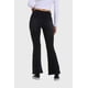 thumbnail image 3 of Jeans Mujer Flare Ajuste Cintura Negro, 3 of 4