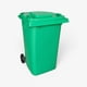 thumbnail image 1 of Basurero de 360 Lts - Verde Mod 360RC, 1 of 2