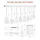 thumbnail image 2 of Juego de Utensilios de Cocina Pranski de 12 Piezas de Silicona, 2 of 7