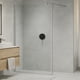 thumbnail image 2 of Mampara Fija De Baño Recta 190x110 Transparente 8mm, 2 of 8