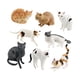 thumbnail image 3 of Juego De 8 Figuras De Gatos, Juguetes Educativos Para Gatitos Para Dormitorio, Oficina, Inauguración De La Casa, 3 of 5