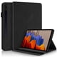 thumbnail image 1 of Funda con relieve del Árbol de la Vida para tablet Samsung Galaxy Tab S7/8/9 con soporte, ranuras para tarjetas y soporte para lápiz óptico. Negro, 1 of 6