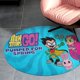 thumbnail image 4 of Los Jóvenes Titanes en Acción Alfombra Redonda de Felpa Coral, Antideslizante, No Desprende Pelusas, Lavable y Duradera para Salón, Dormitorio y Habitación de Niños 60cm, 4 of 6