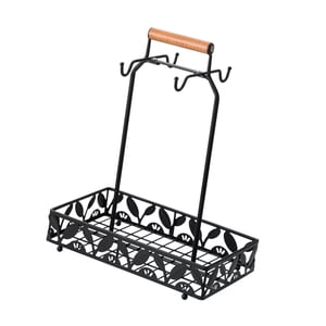 Bothyi - Soporte Para Tazas De Café, Estante De Metal Para Mesa, Barra De Café, Gabinete