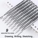 thumbnail image 2 of Plumas Fineliner Dyvicl 9 unidades - Tinta negra archivística, 2 of 7