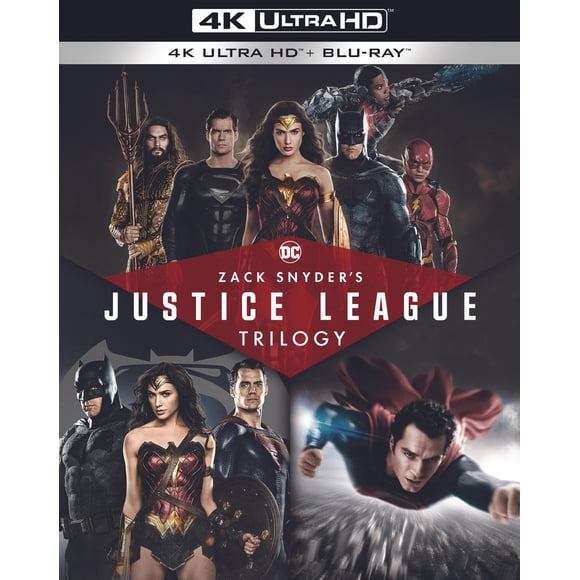 Película WARNER BROS Trilogía de la Liga de la Justicia 4K Ultra