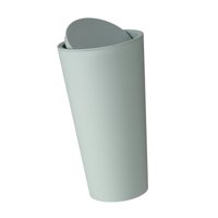 Magideal - Bote De Basura Pequeño, Bote De Basura Para Vehículos, Bote De Basura De Bolsillo, Contenedor De Basura, Bote De Basura Para Automóviles Para Baño, To Verde