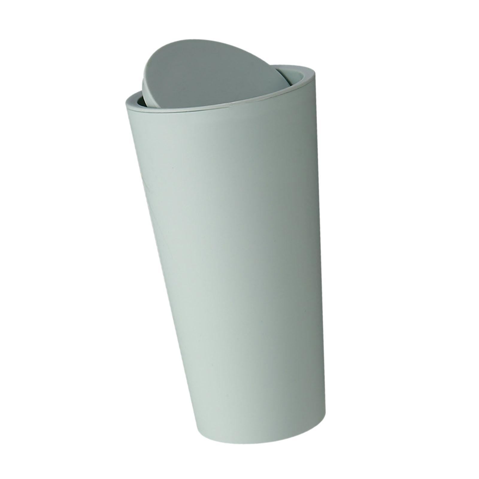 Magideal - Bote De Basura Pequeño, Bote De Basura Para Vehículos, Bote De Basura De Bolsillo, Contenedor De Basura, Bote De Basura Para Automóviles Para Baño, To Verde