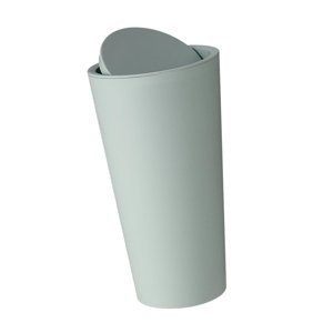 Magideal - Bote De Basura Pequeño, Bote De Basura Para Vehículos, Bote De Basura De Bolsillo, Contenedor De Basura, Bote De Basura Para Automóviles Para Baño, To Verde