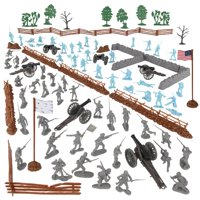 Bmc Toys - Set Toy Soldier Bmc Cts Civil War Battle Of Picketts Charge