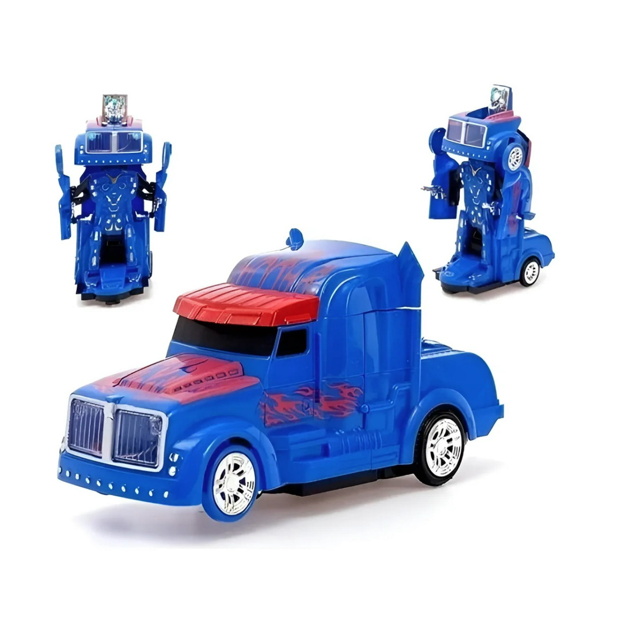 Atlas - Transformer Camión Optimus Prime Con Sonido Y Luz