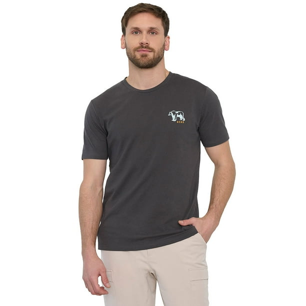Polera Outdoor Hombre Fun Charcoal Corona