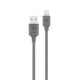 thumbnail image 1 of Cable Trenzado Usb a Lightning Maxell 2 Metros Carga Rápida Gris, 1 of 2