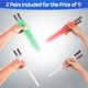 thumbnail image 5 of Palillos ChopSabers LED iluminados estilo Star Wars - Juego de 2 pares, 5 of 5