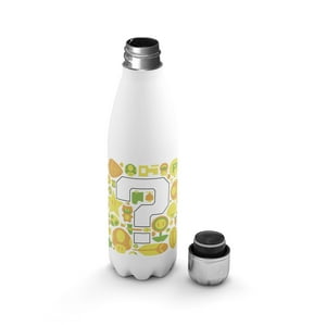 Creango - Botella Agua Termica Super Mario Iconos Diseño 2 De Acero Inoxidable