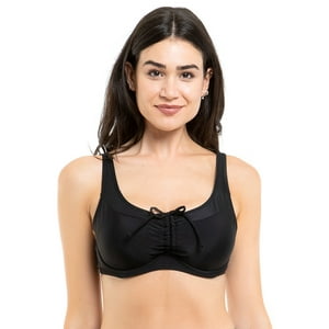Samia - Bikini Copa C-D Blanda Negro 44