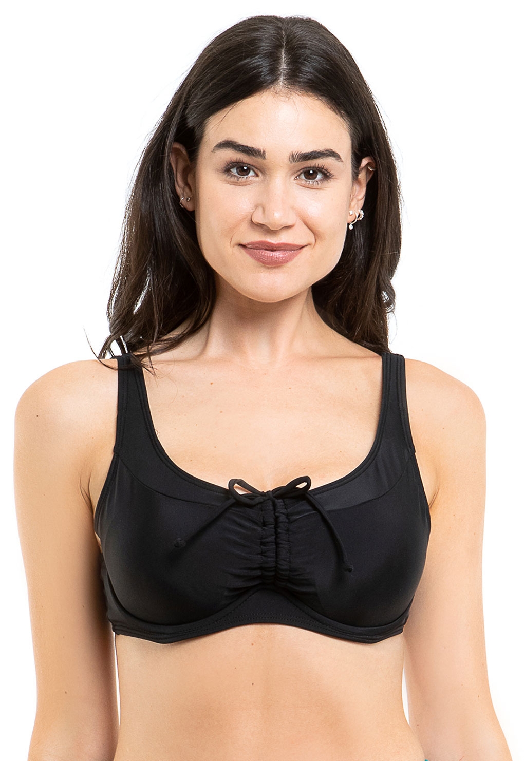 Samia - Bikini Copa C-D Blanda Negro 44