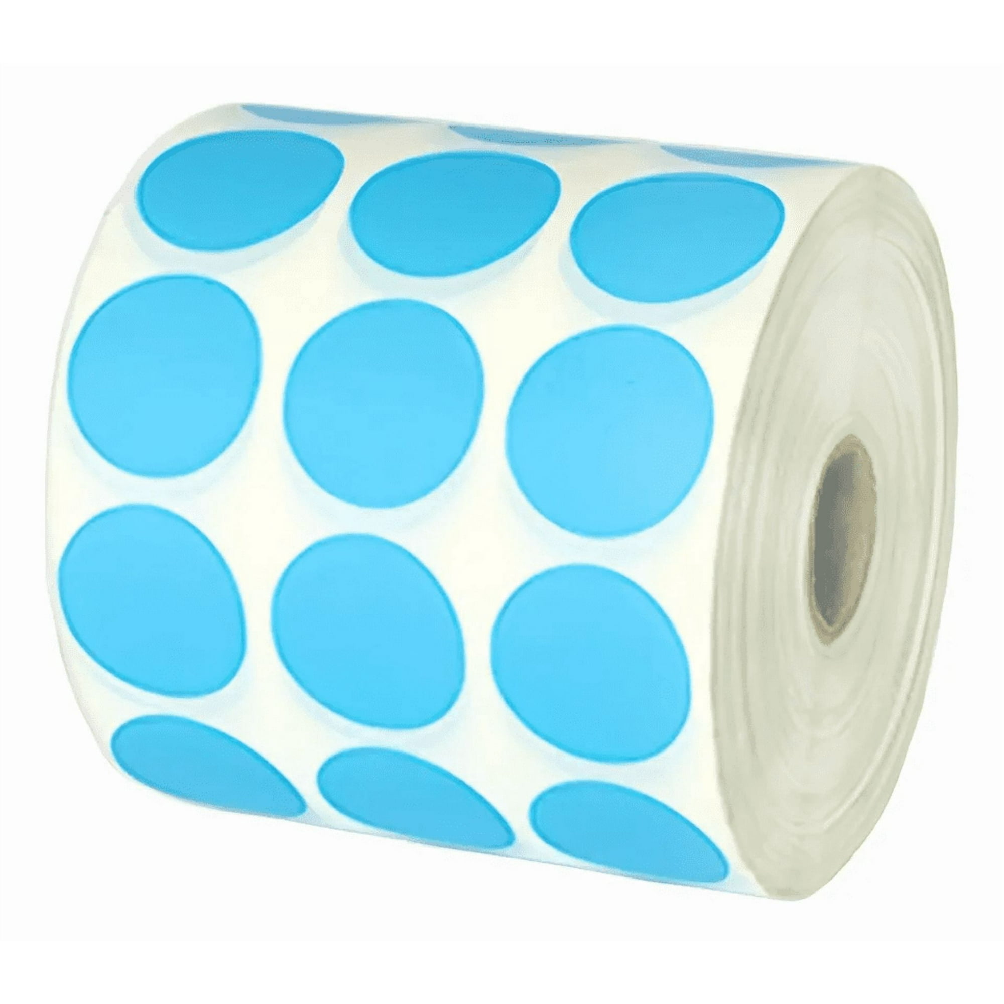 Ink & Paper - Etiquetas Celeste Autoadhesivas Circulares Colores 30 Mm 1000 Unidades