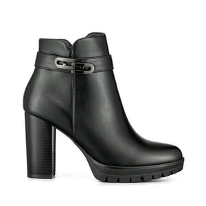 Botin Casual Mujer Vintage Comodo Tacon Grueso Weide Qbm15