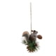 thumbnail image 1 of Ardilla artificial colgante colgante para el hogar Navidad Navidad fiesta diciembre gris, 1 of 3