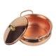 thumbnail image 4 of Olla de Cobre, Utensilios de Cocina de Cobre con Tapa, Cacerola Binaural, Olla para Shabu Shabu, Apta para Estufas de Inducción, para Uso Doméstico Y 18 cm, 4 of 5