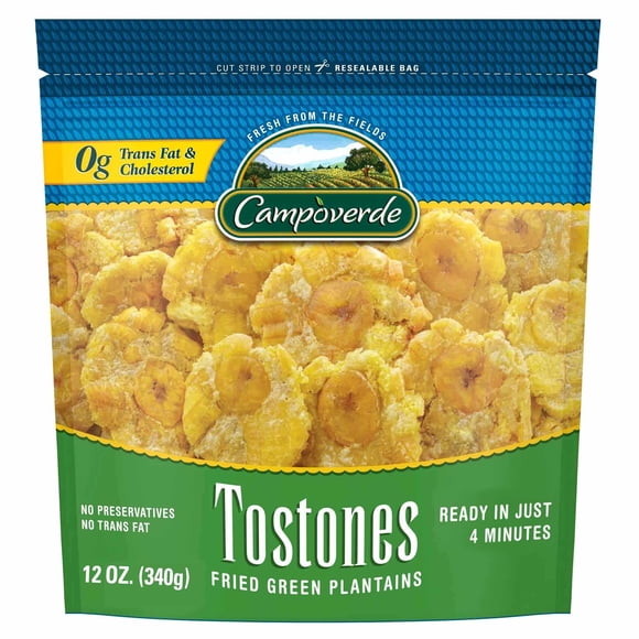 Plátanos Fritos Verdes Tostones, 340 g