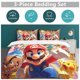 thumbnail image 5 of Super Mario 3-Piece Comforter Set for Bedroom Super Mario Bedding Set for Kids Adults Soft Microfiber Duvet Cover Set with Zipper Closure, 5 of 5