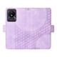 thumbnail image 3 of Carcasa FOXDOCK Vivo Y02 4G de cuero PU, diseño acolchado clásico, protección contra caídas y rayones, 3 of 5